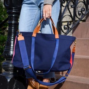 Canvas Clover carry all. Manhattan Tote